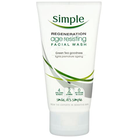 Simple Regeneration Age Resisting Facial Wash | Simple® Skincare
