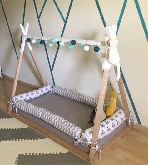 Total cost of this bed rails was only $15 for a piece. Pillow COVER only - for the Montessori wooden railed bed ...