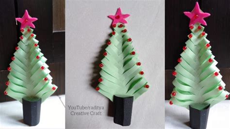 Diy Christmas Tree Paper Christmas Decoration Pohon Natal