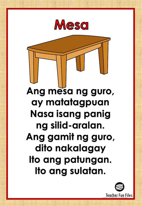 Teacher Fun Files Tagalog Reading Passages 10