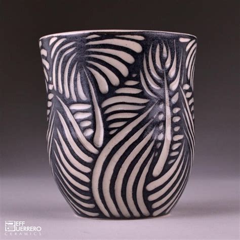 Sgraffito Cup Sgraffito Clay Pottery Ceramics Pottery Art