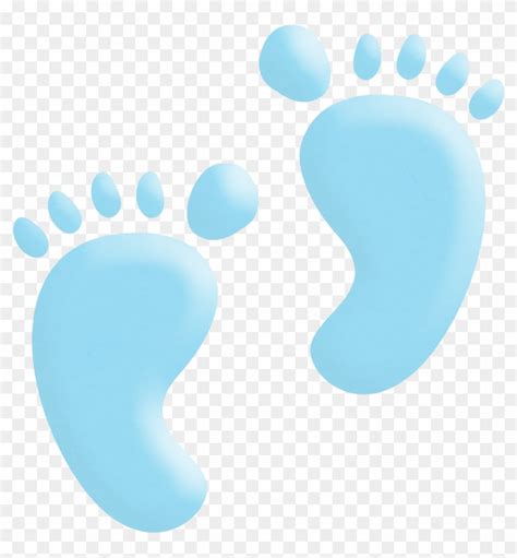Baby Footprint Clipart Babyboyfootprintclipart Babyfootprintclipart