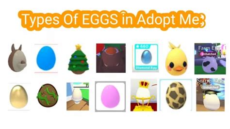 Looking for the best adopt me pets guide in roblox 2020 with all eggs list with pet rarities, prices? TYPES OF EGGS in Adopt Me (Roblox) with voice | Adopt Me ...