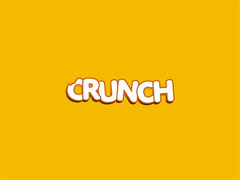 Crunch Logo By Andrew Millard On Dribbble