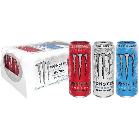 Monster Energy Ultra Variety Pack 16oz 24pk