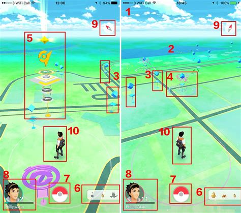 攻略 兩張螢幕截圖！教你如何讀懂 Pokémon Go 地圖介面！ New Mobilelife 流動日報