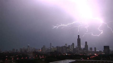 See Lightning Strike Willis Tower Cnn