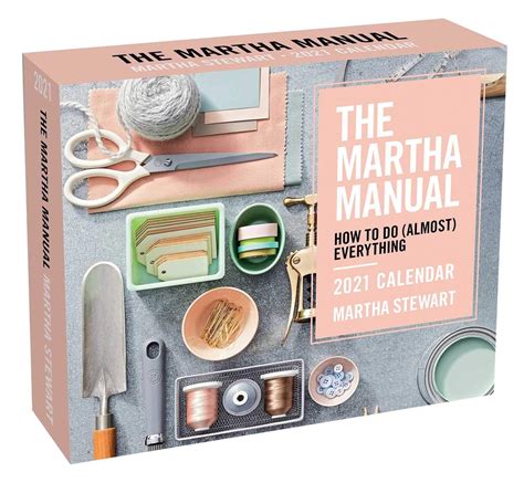 The Martha Manual 2021 Day To Day Calendar Martha Stewart Living