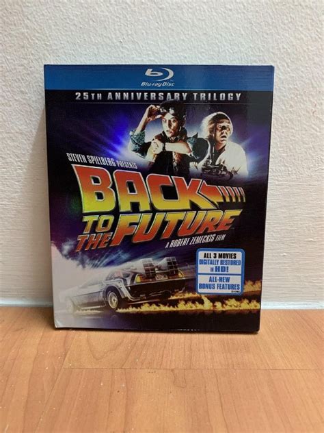 3 In 1 Back To The Future 25 Anniversary Trilogy Bttf Collection Set