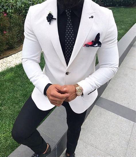 white on black groomsmen suits men s suits dress suits moda formal white wedding suits for