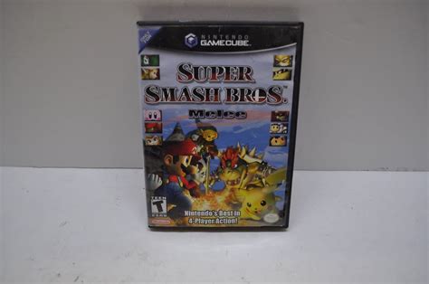 Super Smash Bros Melee Nintendo Gamecube Smash Bros Super Smash