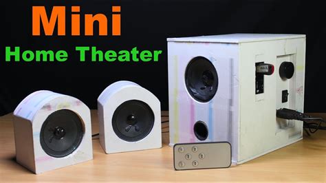 How To Make A Mini Home Theatre At Home Youtube
