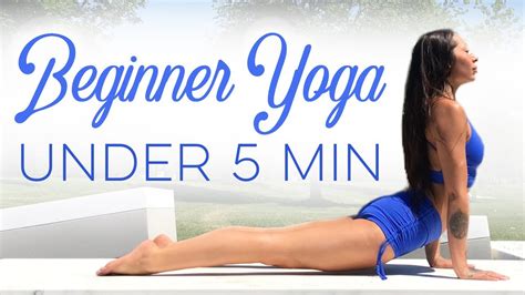 Beginners 5 Minute Yoga Stretch Youtube