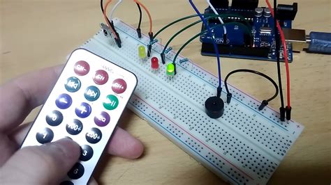 Arduino Ir Remote Controlled Leds Youtube