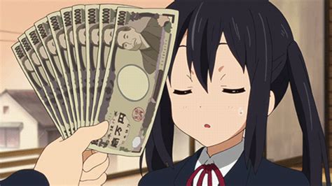 Anime Money WiffleGif