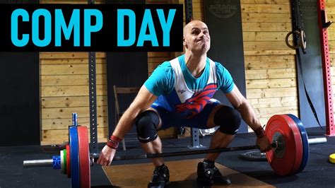 My First Weightlifting Competition Weightlifters Daily Vlog 19 Youtube