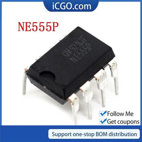20pcs Ne555 Ne555p Ne555n 555 Dip8 Single High Precision Timer New Chip