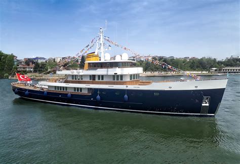 Striking 56m Explorer Yacht Blue Ii Launched By Turquoise Yachts Bandb