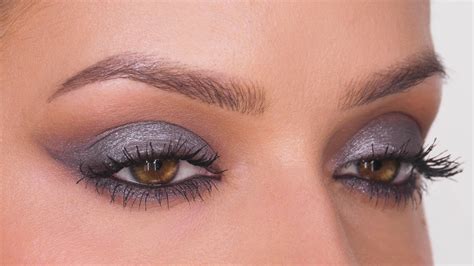 Metallic Grey Eyeshadow Tutorial In Depth Base Makeup Shonagh Scott