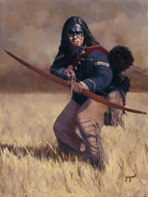 Native And Western Art Native American Warrior Native American