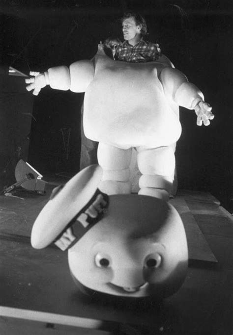 Bill As The Stay Puft Marshmallow Man In Ghostbusters 1984 Ghostbusters Ghostbusters 1984