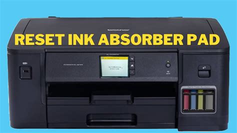 Reset Ink Absorber Pad In Brother Hl T Dw Printer Youtube