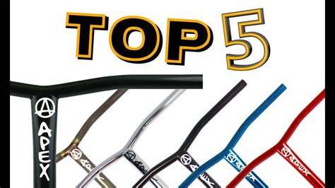 The top pro scooter bars for street & park in 2020. TOP 5 BEST CHROMOLY SCOOTER BARS (Steel) - YouTube