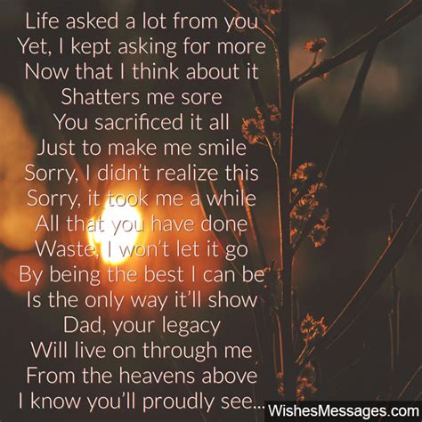 Rip Poems For Dad Funeral Poems For A Fathers Death