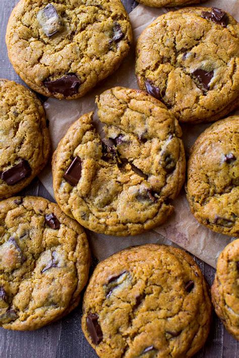 Make chewy, cakey or crispy cookies with this one recipe. Chewy Chocolate Chip Cookies with Less Sugar - Sallys ...