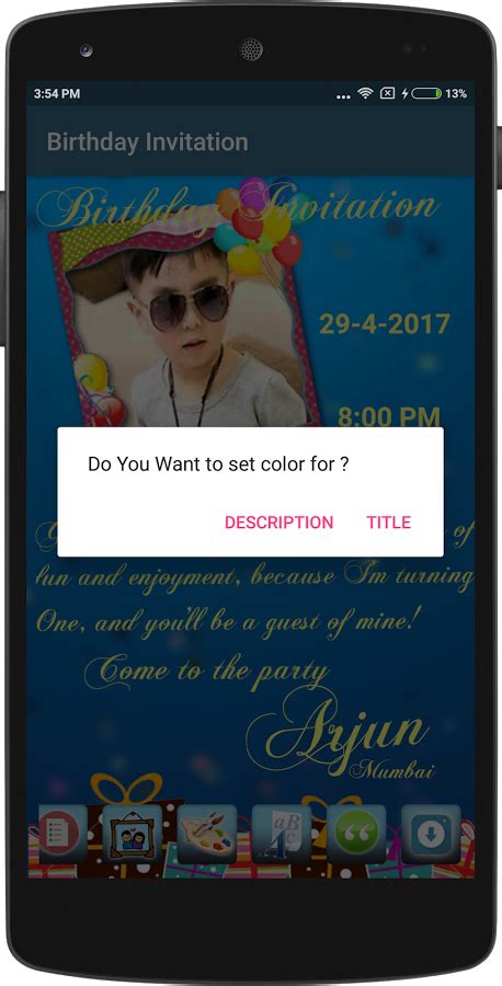 Invitation maker templates for all occasions. Birthday Invitation Maker for Android - Free download and ...
