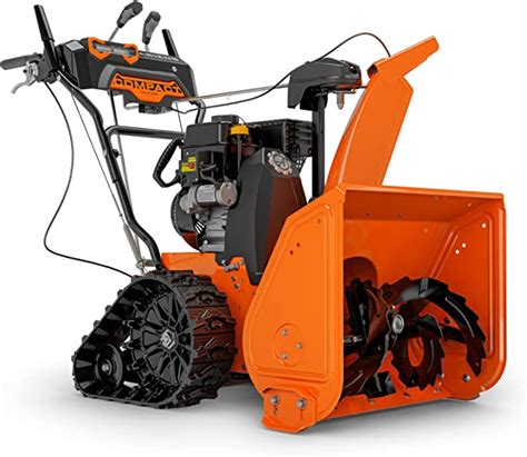 Review Ariens Compact 24 Rapidtrak 223cc Two Stage Track Snow Blower