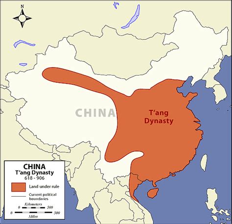 Tang Dynasty Map The Art Of Asia History And Maps