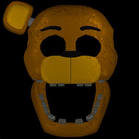 Withered Golden Freddy Model By Bantranic On Deviantart