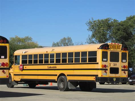 School Buses At The Illinois Secretary Of State Cdl Licens Flickr