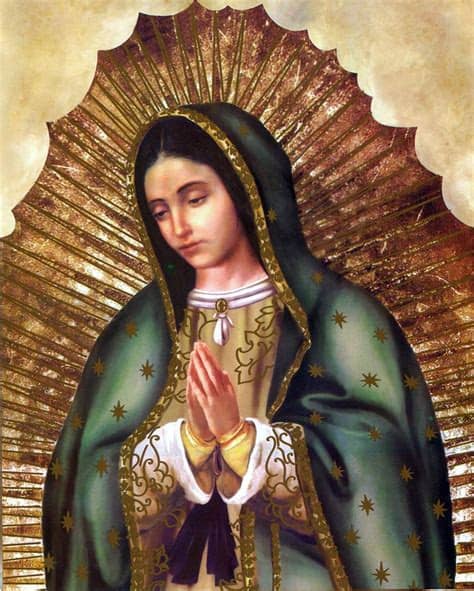 La imagen de la virgen de guadalupe es un respetada y venerada en diferentes países, no obstante, es en méxico donde es comprendida como un símbolo representativo de todo un pueblo, y aunque no se sabe a ciencia cierta cuál es su origen, hay algunos elementos que allí están incluidos que debes. Lienzo En Tela. La Virgen Guadalupe. 55 X 70 Cm. - $ 598 ...