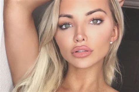 Lindsey Pelas Naked Boobs Take Centre Stage In Topless 2018 Calendar