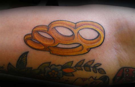 Brass Knuckles Tattoo By Jay Blackburn Tattoos