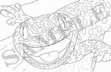 Plr Reptile sketch template