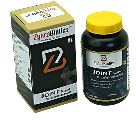 Zyncabiotics Joint Support Capsules Strength Glucosamin Sulphate At