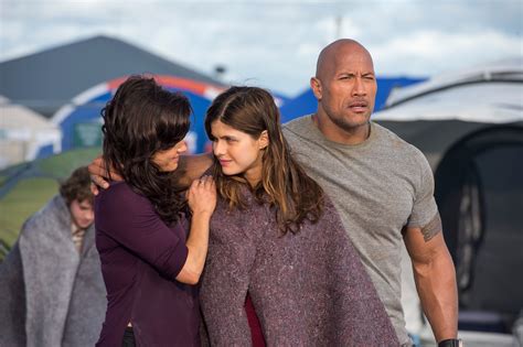 san andreas dwayne johnson saves everyone in new images collider