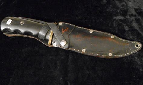 Rare Us Vietnam War Nguyen Dan Fighting Knife Old Military Collection A49