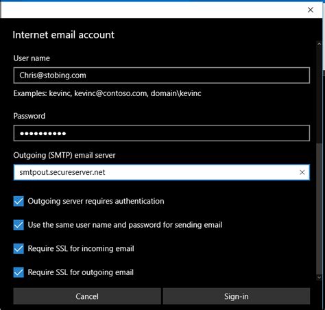 How To Configure A Pop3 Email Account In Windows 10