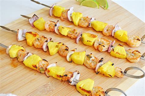 Shrimp Pineapple Skewers Perfect For Hot Summer Nights