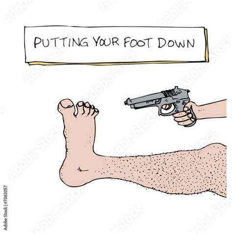 Putting Your Foot Down Buy This Stock Vector And Explore Similar