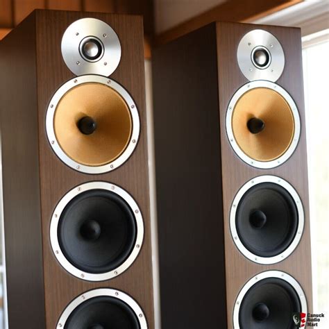 Bandw Bowers And Wilkins Cm9 Tower Speakers Rare Wenge Finish Photo