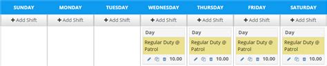 12 hour shifts offer an alternative work schedule that many employees love because of the extra time off. Patrol Rotations Schedule Examples | Patrol 24/7 Schedule Examples