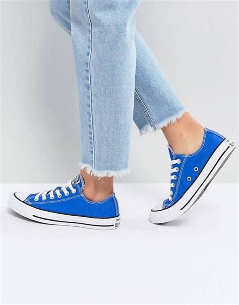 Converse Chuck Taylor All Star Ox Sneakers In Royal Blue Chuck