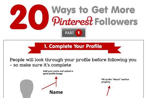 20 ways to increase pinterest followers infographic marketing pinterest followers digital