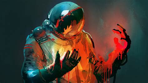 Sci Fi Astronaut 4k Ultra Hd Wallpaper By Nikolai Lockertsen