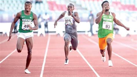 Nigerias Raymond Ekevwo Becomes Africas Fastest Man With A Record Time